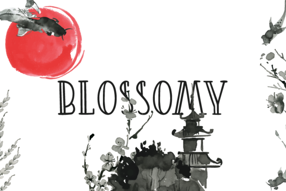 Blossomy Font: A Display Typeface That Elevates Branding