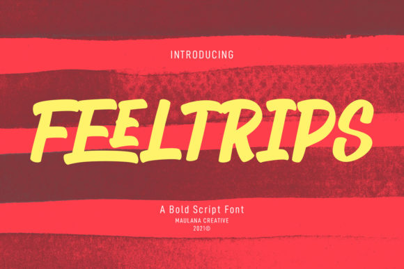 Feeltrips: A Versatile Display Font for Creative Projects