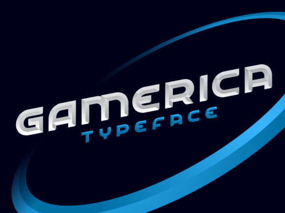 Gamerica Font for Bold Campaign Design