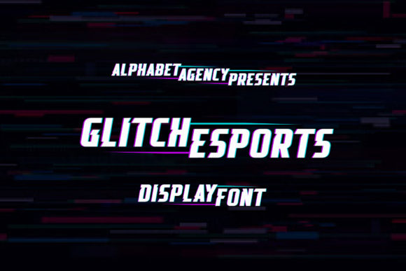 Glitch Esports Font for Bold and Trendy Campaigns