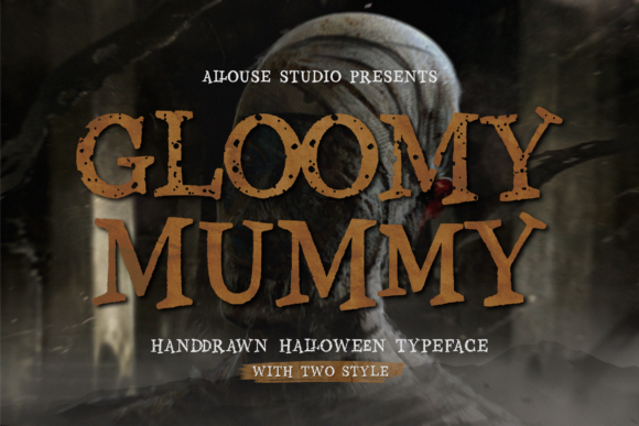 Gloomy Mummy Display Font for Bold Editorial Statements