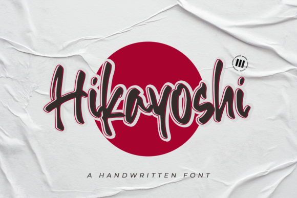 Hikayoshi Display Font for Creative Product Makers