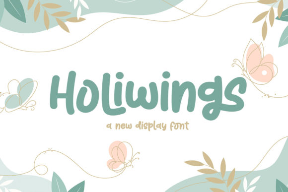 Holiwings Font for Playful and Creative Web Designs