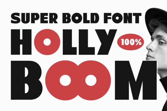 Holly Boom Display Font for Bold Web Typography