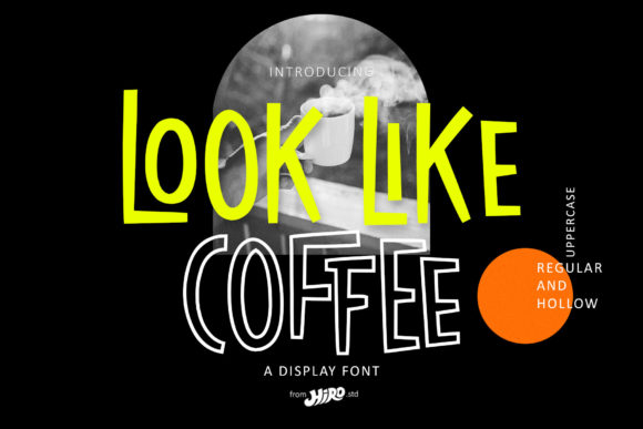Look Like Coffee Font for Bold Branding and Eye-Catching Campaigns