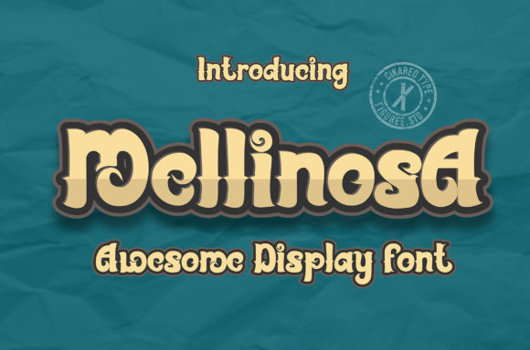 Mellinosa Font: A Display Typeface for Editorial Elegance