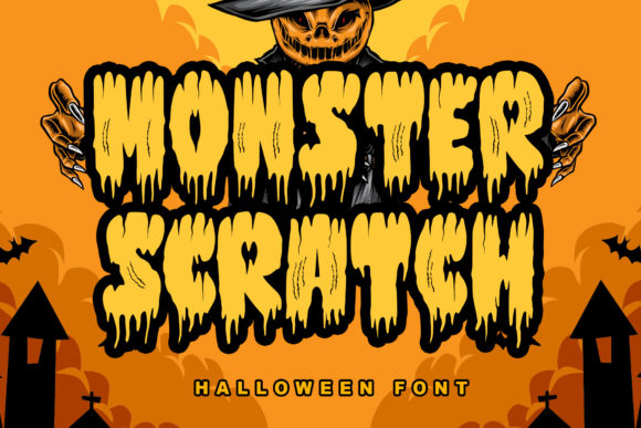 Monster Scratch Font: A Bold Display Typeface for Creative Projects