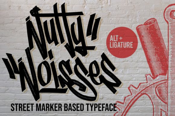 Nutty Noisses Display Font for Bold Web Typography