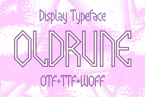 Oldrune Font: A Bold Display Typeface for Modern Designers
