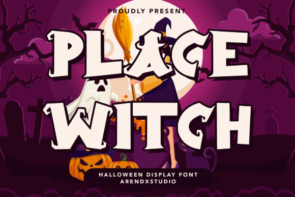 Place Witch Font: A Display Typeface for Creative Content