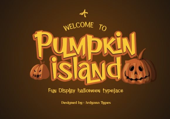 Pumpkin Island Font: A Playful Display Typeface for Memorable Branding
