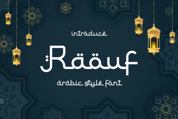 Raouf Display Font Review: A Whimsical Choice for Creative Branding