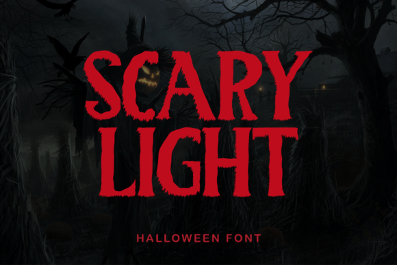 Scary Light Font Review: A Spooky Display Typeface for Halloween Projects