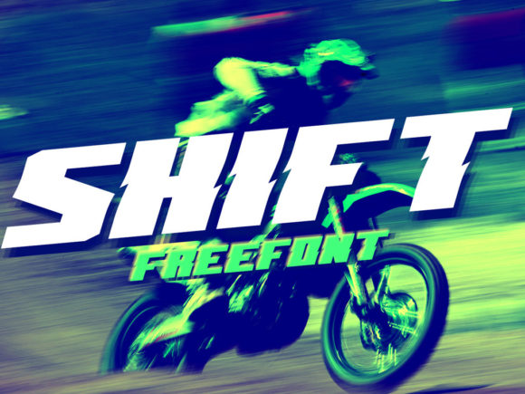 Shift Font for Bold, Dynamic Designs