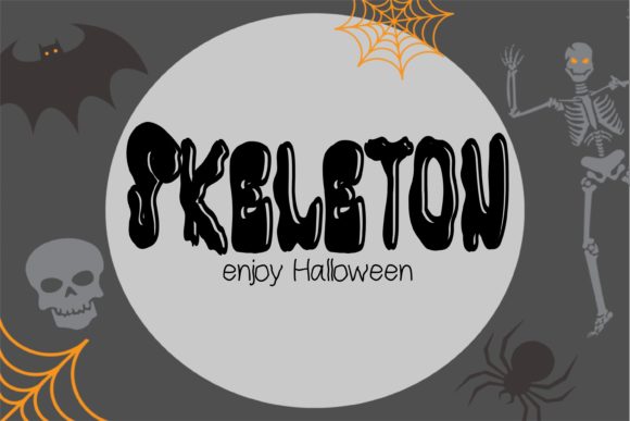 Skeleton Font: A Bold Display Typeface for Memorable Digital Content