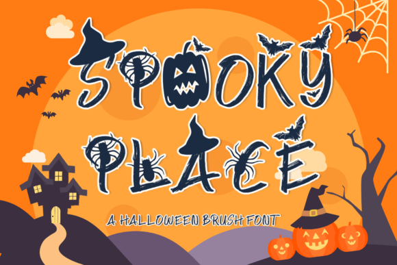 Spooky Place Font: A Quirky Display Typeface for Memorable Branding