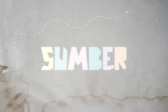 Sumber Font for Creative Makers and Shop Owners