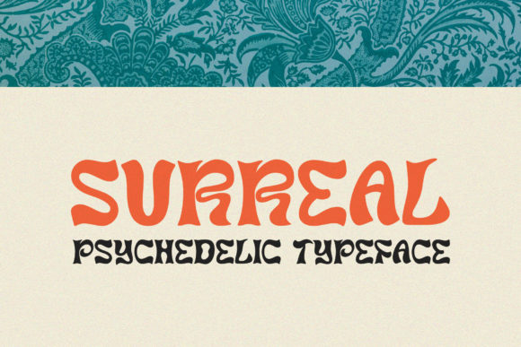 Surreal Display Font for Creative Projects