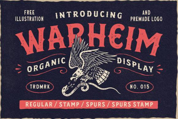 Warheim Font for Bold Branding and Display Design