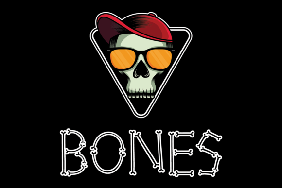 Why Bones Font Elevates October Editorial Design